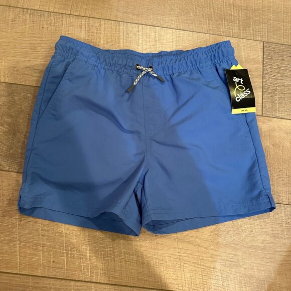 ART CLASS BOYS BLUE SWIM TRUNKS XL 14 NEW - Picture 1 of 7